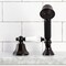 Kingston Brass KSK4305PLTR Transfer Valve Set for Roman Tub Faucet, Oil Rubbed Bronze KSK4305PLTR - alternate 3